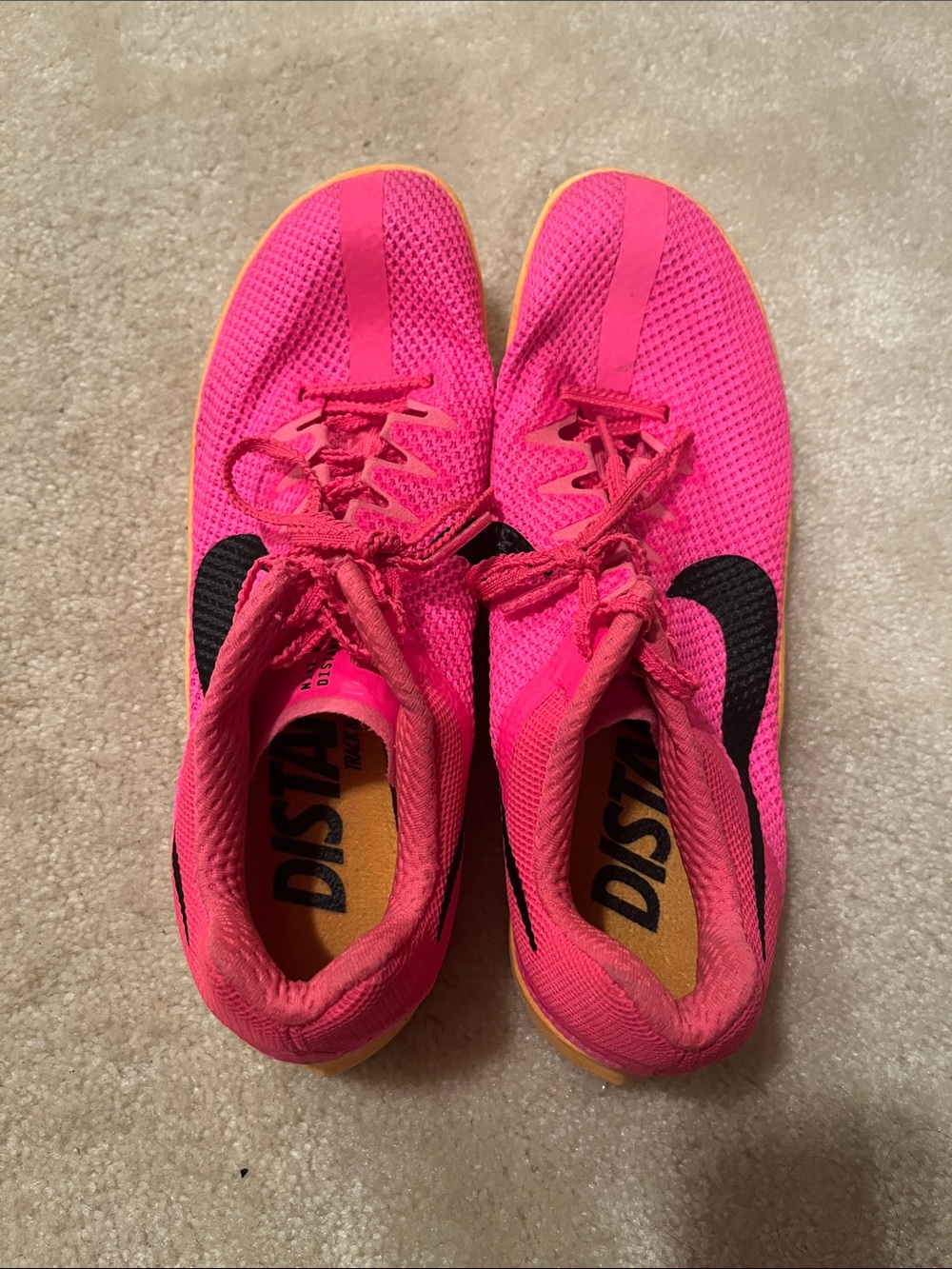 Nike Rival Women's Hot Pink Distance Track/Cross-Country running spikes